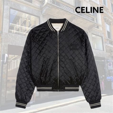 celine teddy jacket|celine triomphe down jacket.